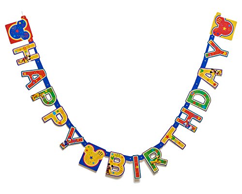 Mickey Mouse Clubhouse Birthday Party Banner, Party Supplies