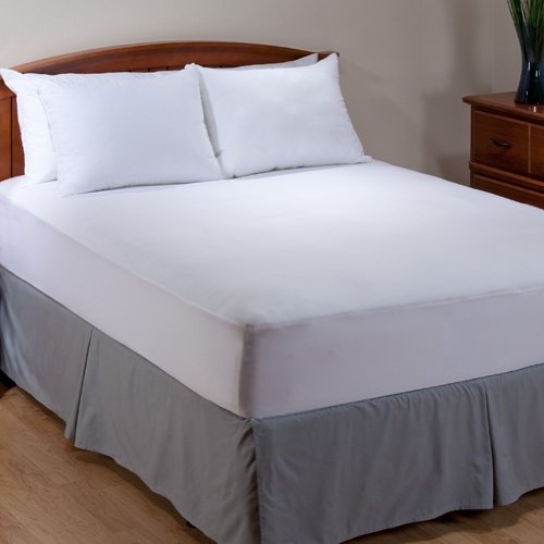 AllerEase Hot Water Washable Allergy Protection Mattress Pad