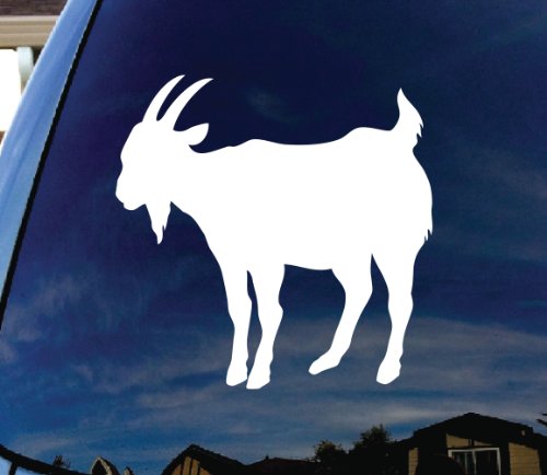 Goat Car Window Vinyl Decal Sticker 4 Wide
