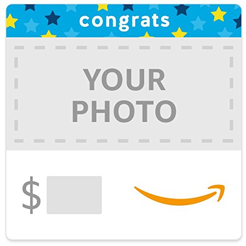 Amazon eGift Card - Upload Your Photo - Congrats Stars