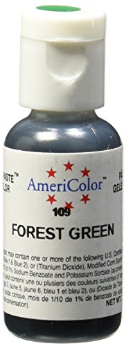 Americolor Gel Paste Food Color, Forest Green