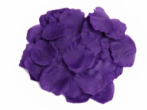 4000 Silk Rose Artificial Petals Supplies Wedding Decorations - Purple