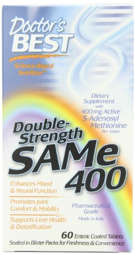 Doctor's Best SAM-e 400 - 60 ct (Pack of 2)