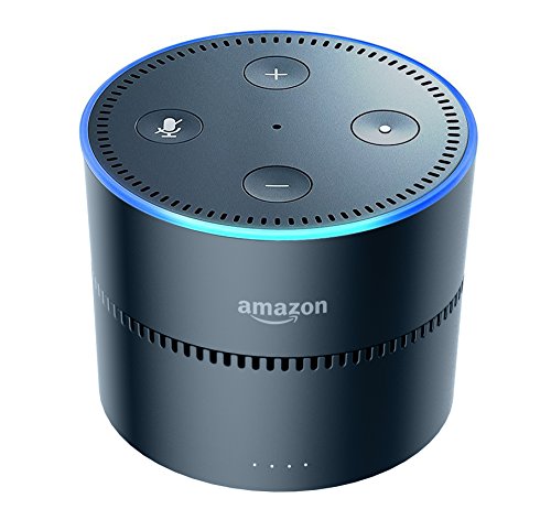 Evo - an intelligent Battery Base for Amazon Echo Dot 2nd Generation (Alexa unlimited) (EVO Black for Echo Dot 2nd Gen)