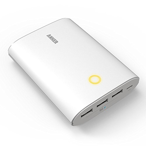 Anker 2nd Gen Astro3 12000mAh 3-Port 4A Portable Charger External Battery Power Bank with PowerIQ Technology for iPhone, iPad, Samsung, Nexus and More (White)
