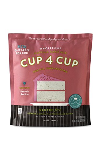 Cup4Cup Gluten Free Wholesome Vanilla Cake Mix, 21.2 Ounce