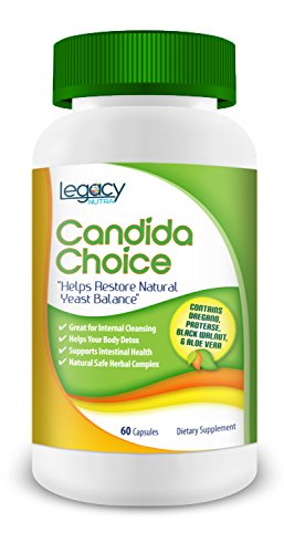 Legacy Nutra's #1 Candida Cleanse Yeast Overgrowth Pills with Aloe Vera, Lactoacilius Acidophilus, Oregano Oil, Wormwood, Reishi Mushroom, Anise Seed, Caprylic Acid, Protease & More ? Best Yeast Cleanse & Detox to Fight Against Candida Fungus So You Can Be Clear of Candida Overgrowth With Safe & Effective Cleansing ? BUY 2 and Get FREE Shipping ? Backed By Our It Works Or Your Money Back GUARANTEE