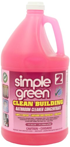 Simple Green 11101 Clean Building Bathroom Concentrate Cleaner, 1 Gallon Bottle