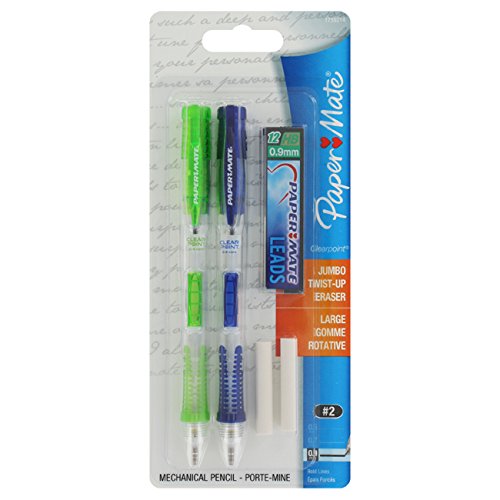 Paper Mate Clear Point Mechanical Pencil, 0.9 mm, 2 per Set (PAP1759214), 4 Packs