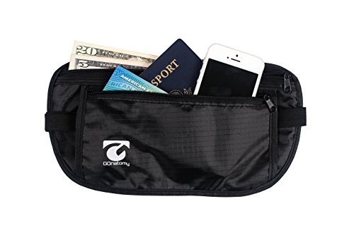 Slim Money Belt - Perfect for Traveling - Free Bonus - Fits ANY Smartphone - High Quality with a Lifetime Money Back Guarantee