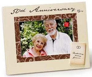Special 50th Anniversary frame by Russ BerrieÂ® - 4x6