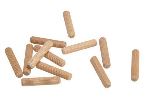 Wolfcraft 2960405 1/4 Fluted Wood Dowel Pins - 36 Pieces