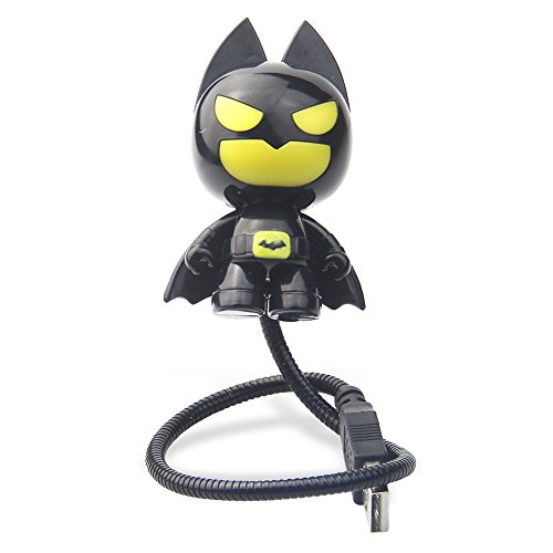 Dlife(TM) Portable Super Batman Mini USB Night Light Lamp PC LED Energy Saving Eye Protector Light