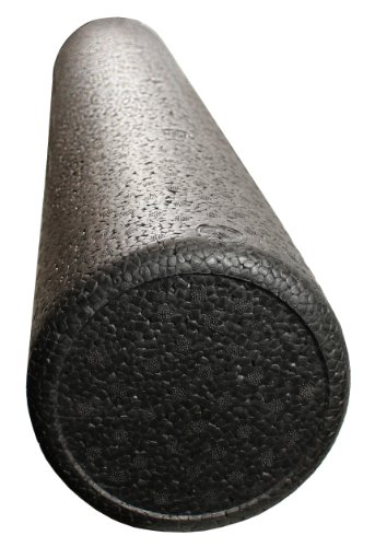 Black High Density Foam Roller: 6 x 18, Round
