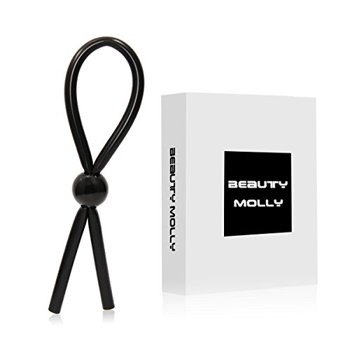 Beauty Molly Black Adjustable Penis Tie adult toys Erection Enhancin Cock Ring sex toys