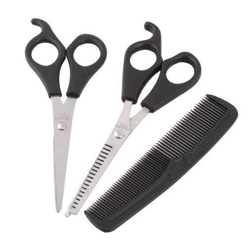 niceEshop(TM) Set of 3 Professional 6 Hair Cutting & Thinning Scissors Shears Hairdressing-Black