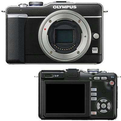 OLYMPUS 262855 12.3 Megapixel E-PL1 Pen Camera (Black camera body)
