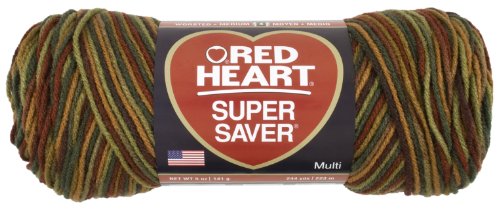 Red Heart E300.0981 Super Saver Economy Yarn, Fall