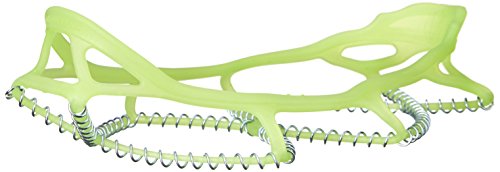 Yaktrax Walker Traction Cleats for Snow and Ice, Glow, Small