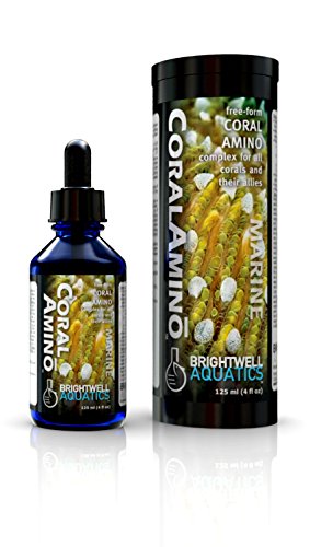 Brightwell Aquatics CoralAmino Free-Form Coral Amino Complex for all Corals and Their Allies, 125ml