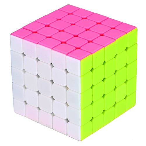 Dreampark 5x5 Speed Cube stickerless 5x5x5 Magic Cube Puzzle toys - 100% Money Back Guarantee