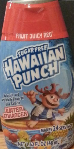 Hawaiian Punch Sugar Free Liquid Water Enhancer Fruit Juicy Red 1.62 Ounce (Pack of 4)