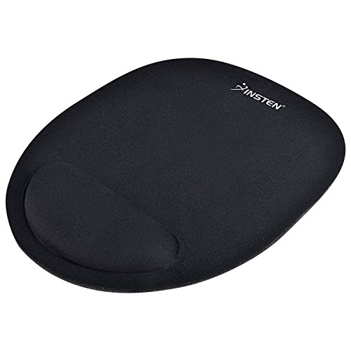 Insten Wrist Comfort Mouse Pad for Optical/ Trackball Mouse , Black
