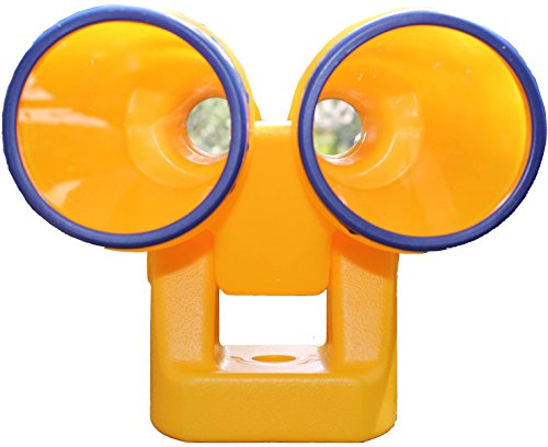 Jungle Gym Kingdom Toy Binoculars (No Magnification), Yellow/Blue - Swing Set Accessories