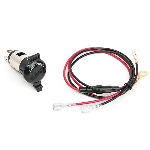 Motorcycle Car Auto Boat Cigarette Lighter Power Socket Outlet Plug DC 12V Cable