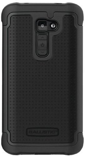 Ballistic SG1233-A065 Shell Gel for LG G2 - Verizon- Retail Packaging - Black/Black