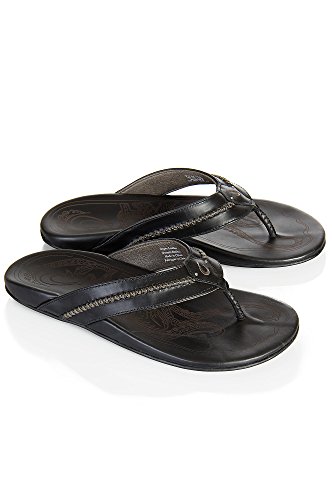 Men's OluKai Mea Ola Leather Sandals