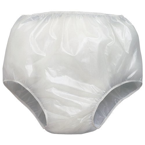 Extra Protection Waterproof Soft Vinyl Pull On Under Pants 3 Pk.