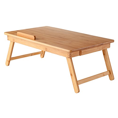 Winsome Wood 80623 Baldwin Lap Desk with Flip Top Bamboo