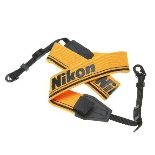 Pro Camera Neck Strap with Nikon Logo. Wide fitting for DSLRs and large compact cameras
