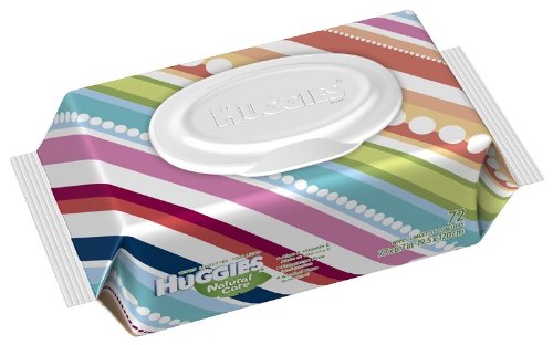 Huggies Natural Care Fragrance Free Baby Wipes Soft pack, 72-Count (Pack of 8) - 576 total wipes