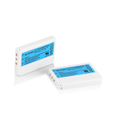 M2cpower® Logitech Replacement Li-ion Battery(2 Pack) for Harmony One Remote 880 890 720 900 (LATEST VERSION)