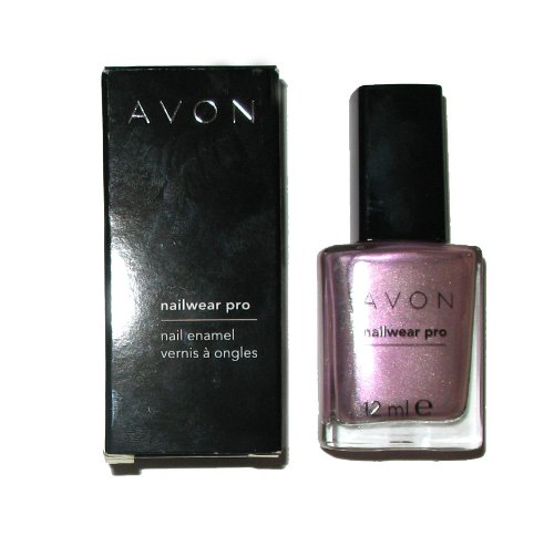 Avon Nailwear Pro Nail Enamel ~ Romance ~ Lilac Pink Nail Polish Varnish