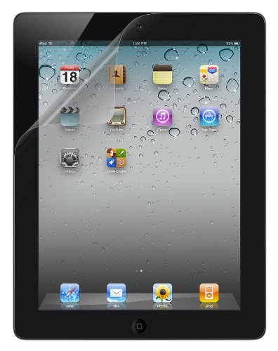 Belkin Clear Screen Protector for New Apple iPad 2 / 3rd Generation, HD, 1080P, WiFi, 4G LTE, AT and T, Verizon