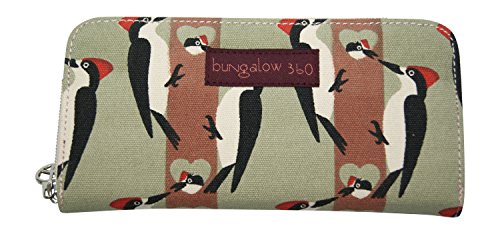 Bungalow 360 Zip Around Wallet (Woodpecker)