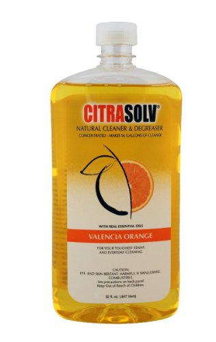 Citra Solve Cleaner & Degreaser Natural Concentrate Valencia Orange - 32 Oz