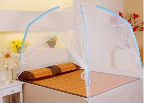 1.8M Bed Summer Portable Folding Mosquito Bar Bed Net Mesh Tent Freestand