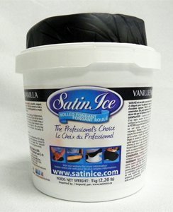 Satin Ice Rolled Fondant - Black - Vanilla - 1 kg
