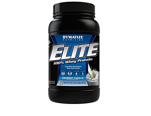 Dymatize All Natural Elite Whey Protein Isolate Gourmet Vanilla -- 2.06 lbs