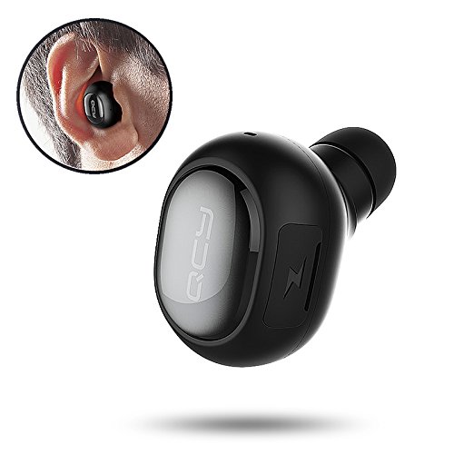 Wireless Headphone, QCY Q26 Wireless Invisible Headset Ultra Mini Size Bluetooth 4.1 with Mic for iPhone iPad Android Smart Phone Windows Phone