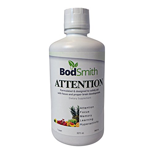 LIQUID ATTENTION Supplement is the only all natural blend on the market that is a mix of cognitive enhancers, nutrients and modulators in one daily formula.Supports neurotransmitters, Increases brain blood flow, Reduces stress, Protects brain cells from oxidative stress. Brain supplement that helps with focus support, natural concentration support to stay motivated and increase creativity Supports children's learning Helps increase learning abilities Develop mental focus Helps produce a positive mood with more energy