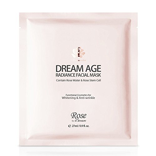 Amazing Dream Age Radiance Facial Mask - Multifunctional, Anti-wrinkle & Whitening (Pack of 06)
