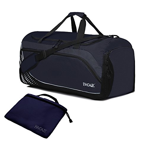 Bagail Travel Luggage Duffel Bag Lightweight for Sports, Gym, Vacation