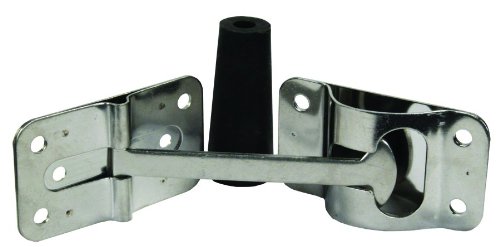 JR Products 10615 Stainless Steel T-Style Door Holder