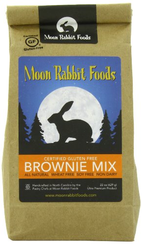 Moon Rabbit Gluten Free Chocolate Brownie Mix, 22-Ounce