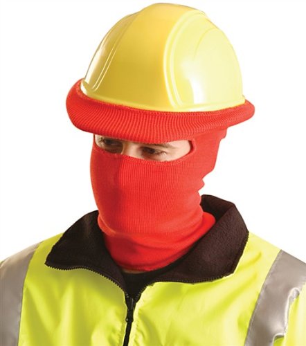 Full Face Flame Resistant Knitted Tube Hard Hat Liner